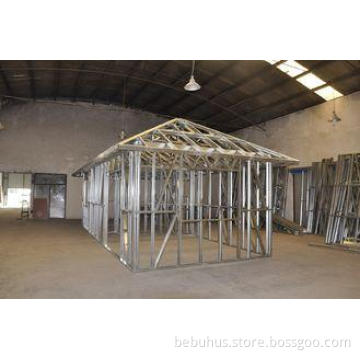 Prefab Disaster Light Steel Frame Houses , Light Weight Ste